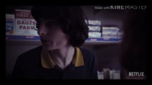 Неудачные дубли и смешные моменты со сьёмок Очень странных дел🤣🤣