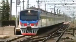 Электропоезда Электричка Клип