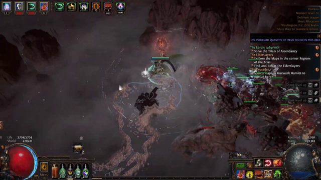 The Unusual MaW Plays Path of Exile Delirium Necromancer Map Farming Episode 3 смотреть онлайн