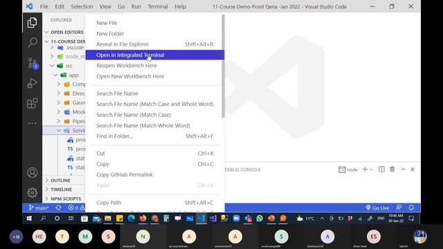 كورس انجولار Angular 13 - JSON server - HttpClient - GET - منحة ITI смотреть онлайн