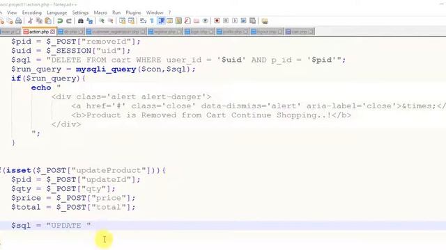 Shopping Cart Tutorial-Bootstrap Jquery-Ajax PHP Mysqli Part-24 смотреть онлайн