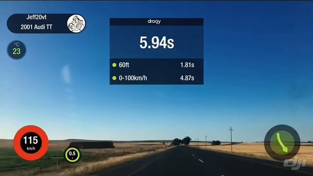Audi TT Mk1 500hp -draggy run смотреть онлайн