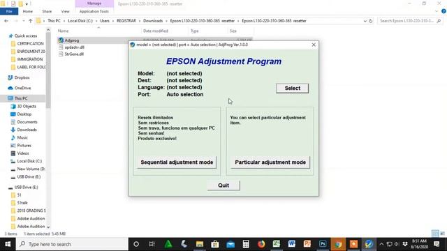 How to Reset Epson L360 смотреть онлайн