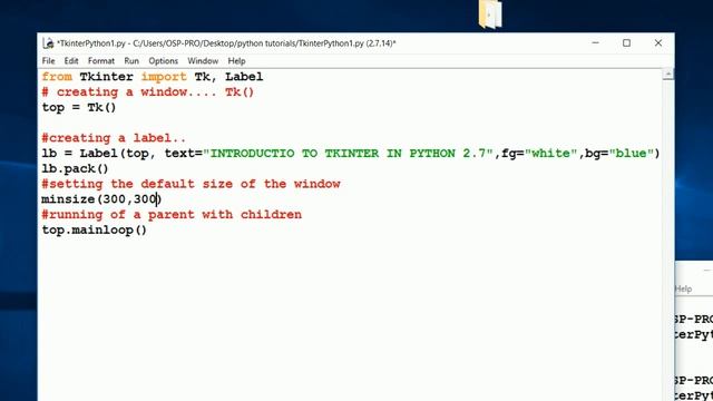 python with tkinter, how to add the minsize and maxsize in python gui смотреть онлайн