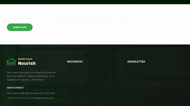 Nourish - HTML Template for Personal Life Coaching Website | Themeforest Templates смотреть онлайн