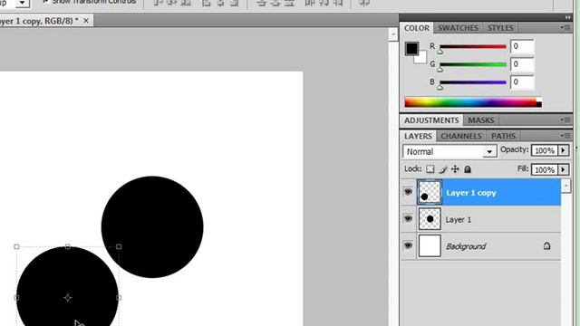 Default Settings in Photoshop Move Tool смотреть онлайн