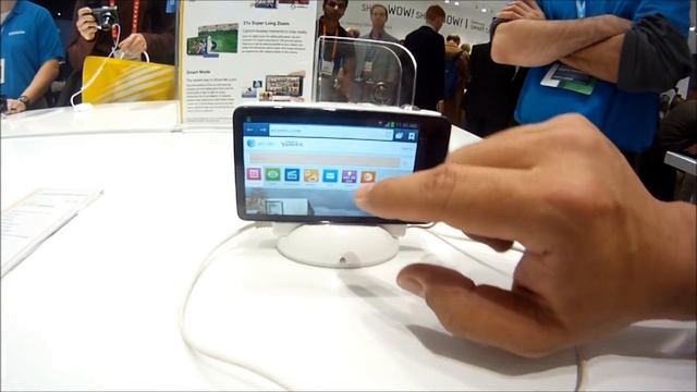 CES 2013 Samsung Galaxy camera 4G and WiFi смотреть онлайн