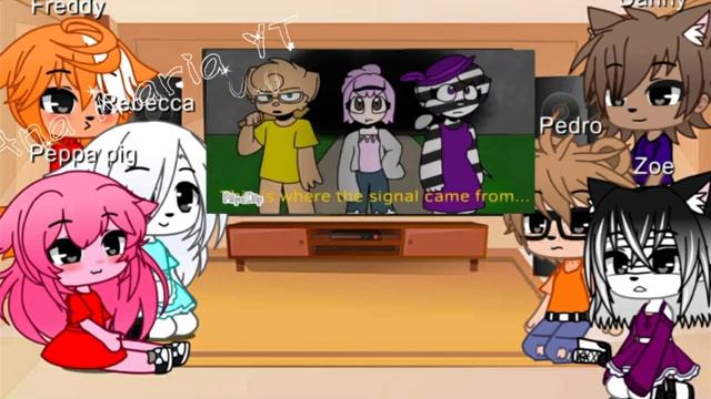 ||•Peppa pig and her frends react to meme piggy (penny, Zizzy and pony)•||part 1/2||GC смотреть онлайн