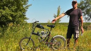 Веломотор F80 c ozon 2023г на велосипед 20»