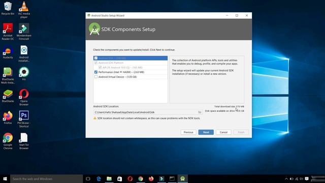 Android Development Tutorial for Beginners - 02 - How to Install Android Studio on Windows 10 смотреть онлайн