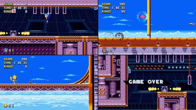 Sonic Mania. Пробую через Parsec играть с случайными людьми смотреть онлайн