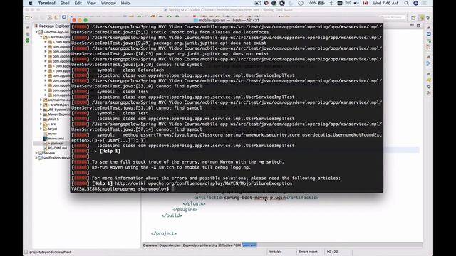 Testing RESTful Web Services -6- Add JUnit 5 Engine Dependency to POM.xml смотреть онлайн