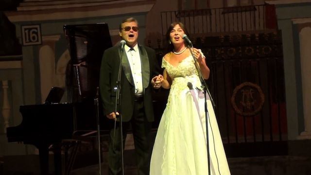 А. Алябьев - Вечерний звон - Лариса и Алексей Волжанины смотреть онлайн