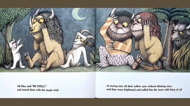 "WHERE THE WILD THINGS ARE" story and pictures by Maurice Sendak - Read-Aloud смотреть онлайн
