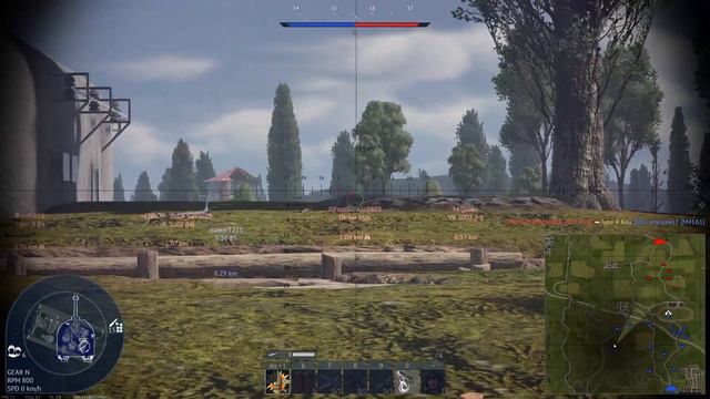 War Thunder; M109G; Long-range shooting with a howitzer is a lot of fun!; Ground Arcade смотреть онлайн