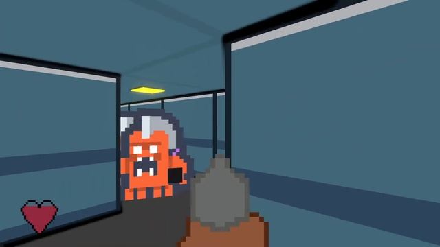 Alienstein - game jam version (A fast paced retro pixel fps) смотреть онлайн