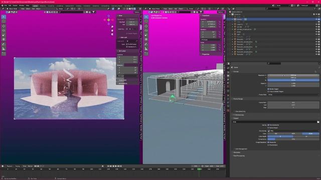 Эффект фишая\fisheye в Blender