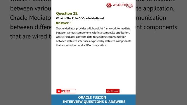 Oracle Fusion Interview Questions and Answers 2019 Part-3 | Oracle Fusion | Wisdom IT Services смотреть онлайн