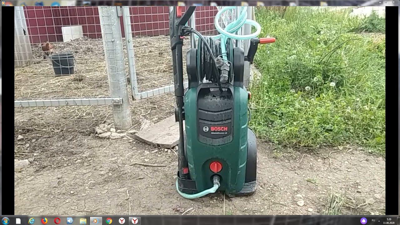 Bosch Advanced Aquatak 140 Мойка высокого давления смотреть онлайн