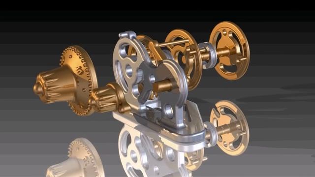 AutoDesk Inventor 2009 Combination Lock смотреть онлайн