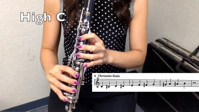 Chromatic Scale Clarinet смотреть онлайн