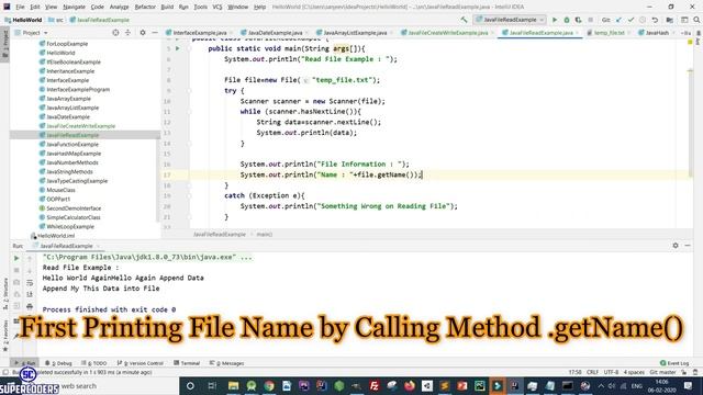 Java File Handling Tutorial Part 13 | Read Write Delete File Operation смотреть онлайн