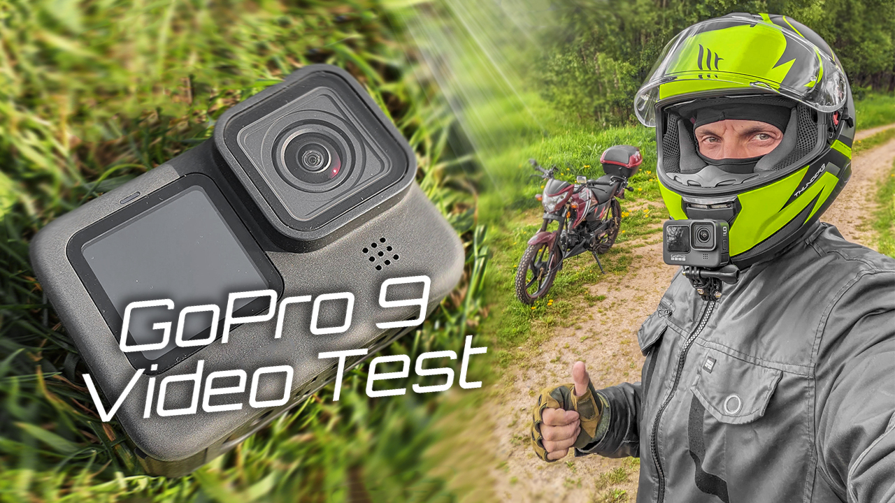На мопеде Альфа, тестирую мою новую экшн - камеру GoPro Hero 9 \ А улучшилась ли картинка? смотреть онлайн