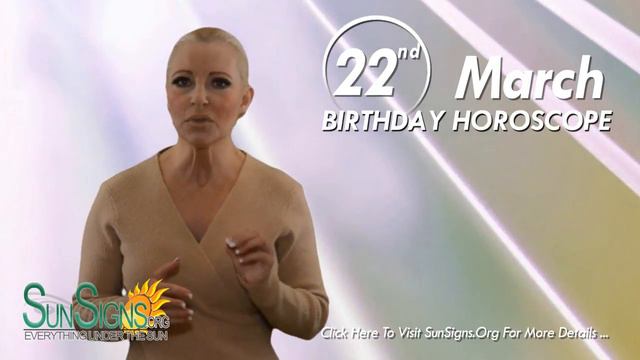 March 22nd Zodiac Horoscope Birthday Personality - Aries - Part 1 смотреть онлайн