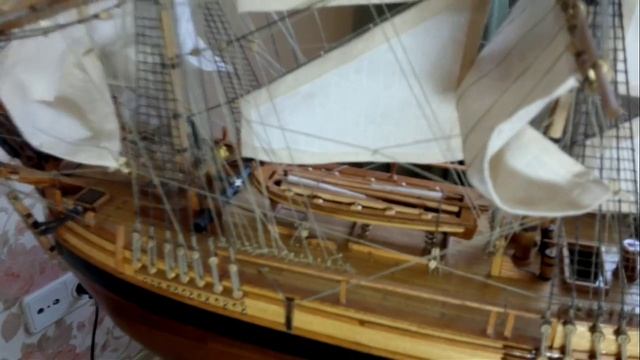 Модель Парусника "Баунти" смотреть онлайн