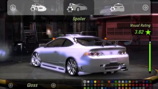 How To Modify Aigis Cars Acura RSX 2003 In NFS Underground 2