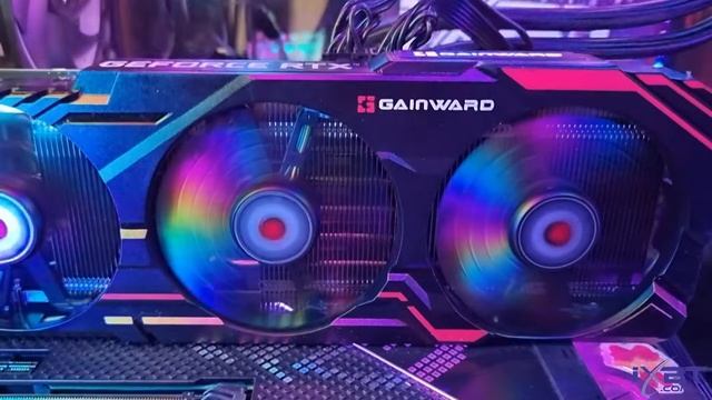 Gainward GeForce RTX 3080 Chasing The Wind-Подсветкa смотреть онлайн