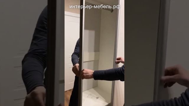 Шкаф купе с зеркальной дверью в спальню смотреть онлайн