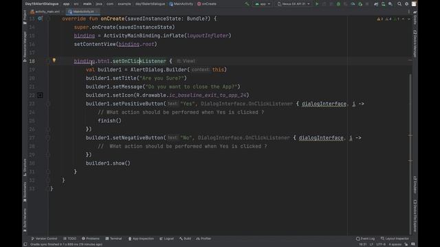 19. Dialogue Boxes and Types | Alert Dialogue in Detail & ASSIGNMENT | Android Tutorials in Hindi смотреть онлайн