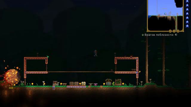 Прохождение Terraria №1.Глаз Ктулху. смотреть онлайн