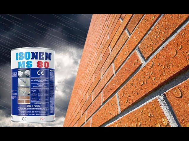 Гидрофобная пропитка для пористых материалов ISONEM MS 80 смотреть онлайн