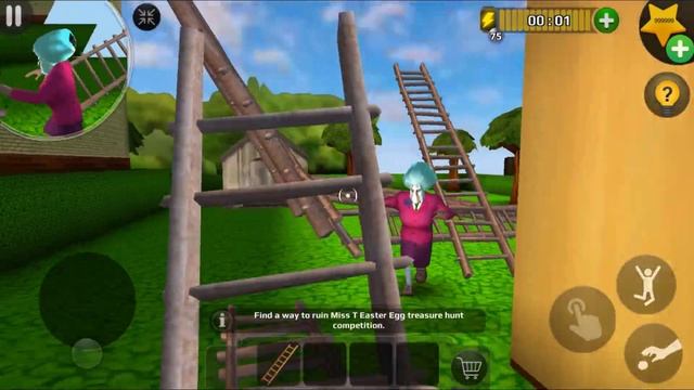 troll Miss T so funny everyday in Scary Teacher 3D | gameplay android, ios | part 1785 смотреть онлайн
