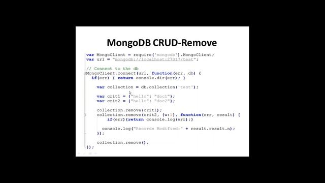 MEAN Stack - Part 2 (MongoDB) смотреть онлайн