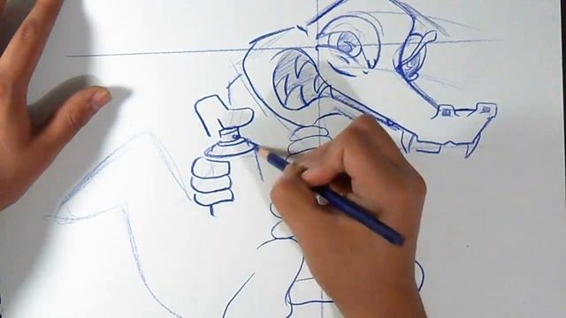 Как нарисовать крокодил ► граффити Буклеты смотреть онлайн