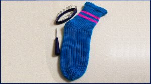 Вязание носков на приспособлении. Вязание носков на луме. Часть 2.