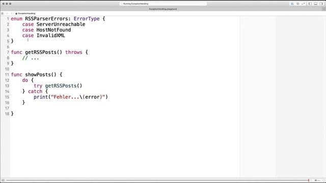 Swift2 Tutorial #22: Fehlerbehandlung mit try/catch смотреть онлайн