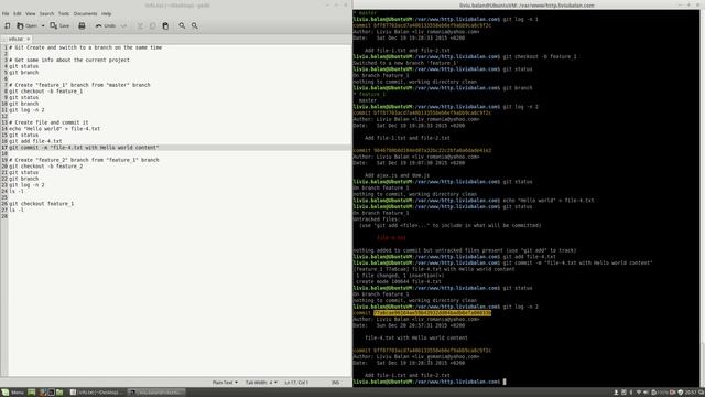 Git Create and switch to a branch on the same time #86 смотреть онлайн