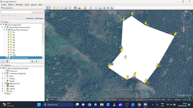 Délimiter ton terrain et calculer sa superficie avec Google Earth quelque soit là où tu habites смотреть онлайн
