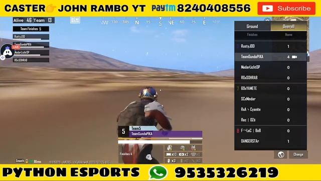 BGMI GIVEAWAY MATCH || FINAL MATCH ? || Org.By?Python Esports Caster?John_Rambo_Yt смотреть онлайн
