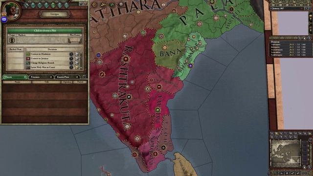 Let`s Play Crusader Kings 2 Rajas of India Buddhists 1 The New World смотреть онлайн