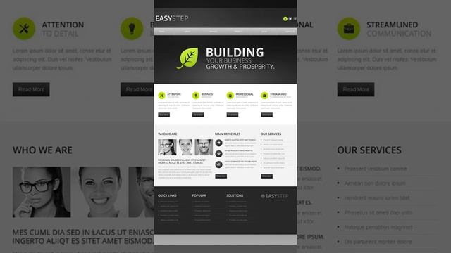Awesome drupal template responsive free смотреть онлайн
