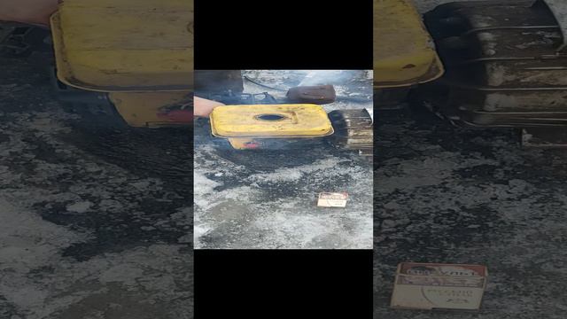 Запустили выкинутый двигатель