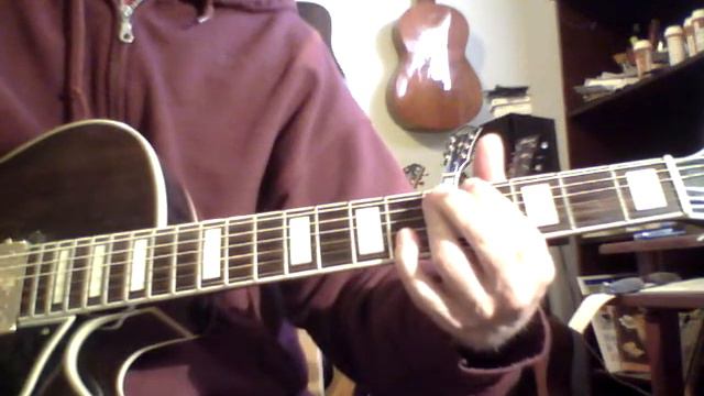 Guitar Improvisation with Steve Zook on Ibanez AF 95 and SS Old Peavey Stereo Chorus Amp смотреть онлайн