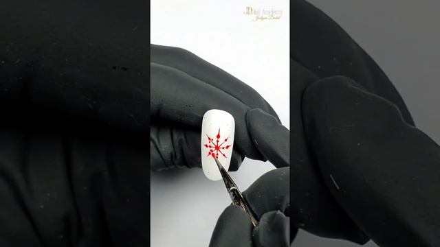 Рисуем снежинки - Видео урок дизайн ногтей смотреть онлайн