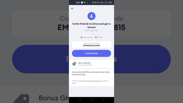 How to Get GH$ 150 without Driving on #bolt смотреть онлайн