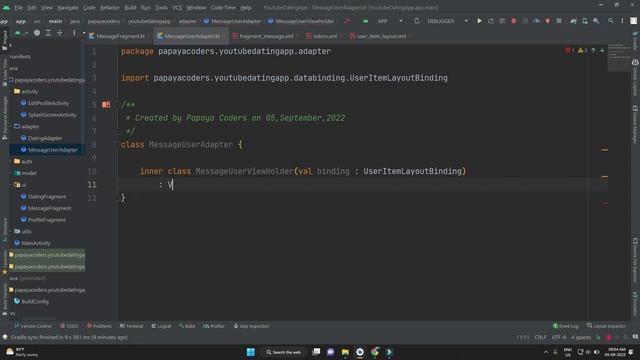 Show all user list from firebase realtime database in Android | Dating App tutorials. смотреть онлайн